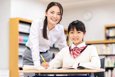 学習塾PLANT天満橋校（個別指導近く）のアルバイト風景